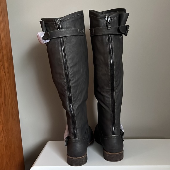 Shoe Dazxle Taupe Boots size 7.5 New Never Worn - Picture 5 of 7